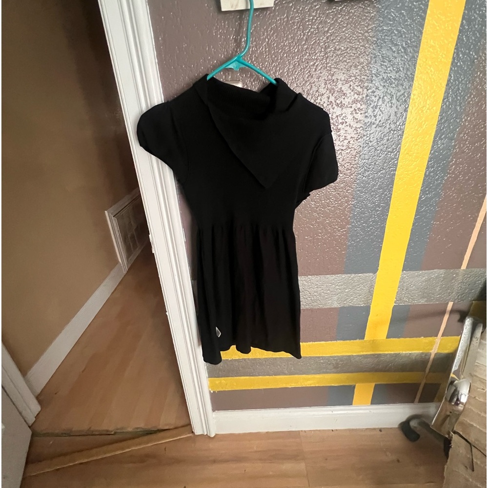 Winter dress black